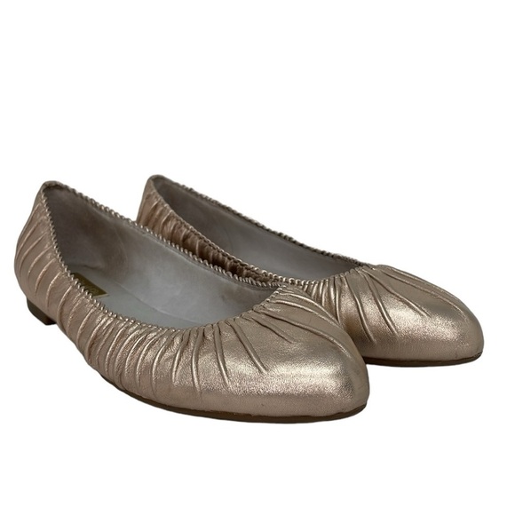 Louise Et Cie Ballet Flats Women's 8 Pink Leather Slip On Shoes - Picture 2 of 13